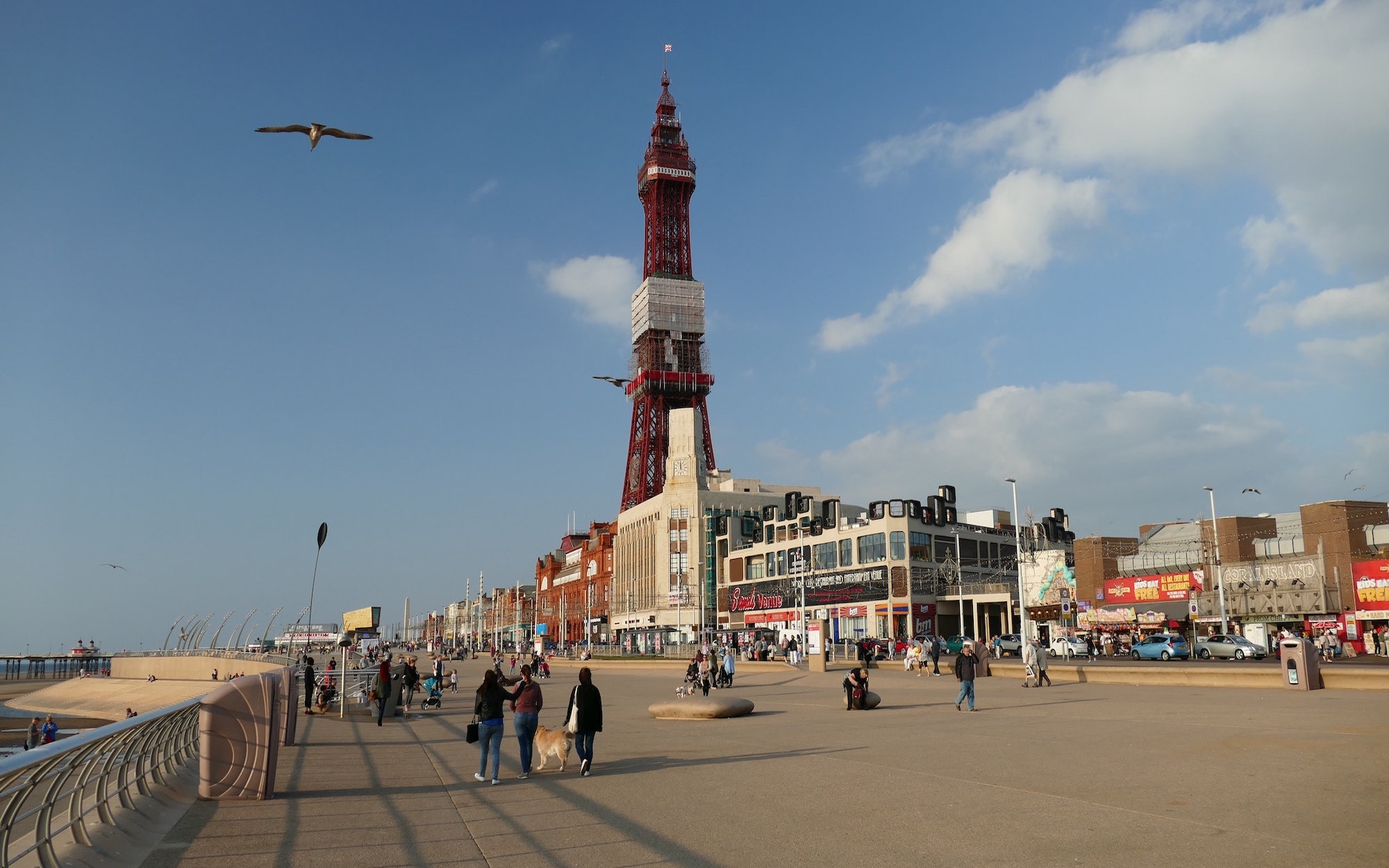 Blackpool beach